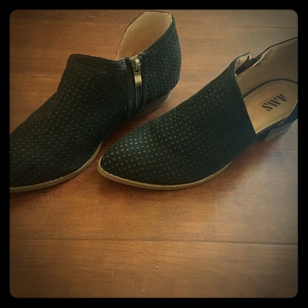 Black booties